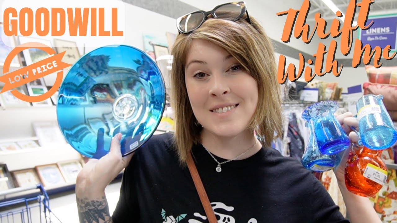Цены на ПРОШЛОЕ в Goodwill | Thrift With Me для перепродажи | Crazy Lamp Lady