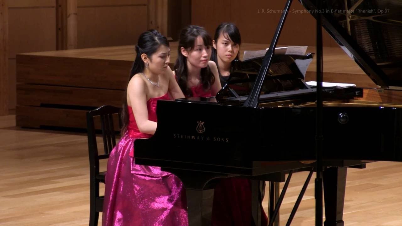 Schumann : Symphony No. 3 in E flat major, Op. 97 for Piano Four Hands (arr. by Kirchner)