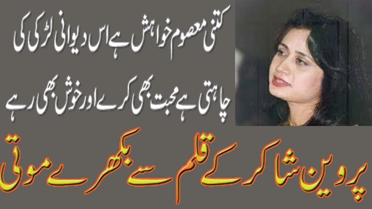A tribute to Parveen Shakir | Parveen Shakir Poetry Collection