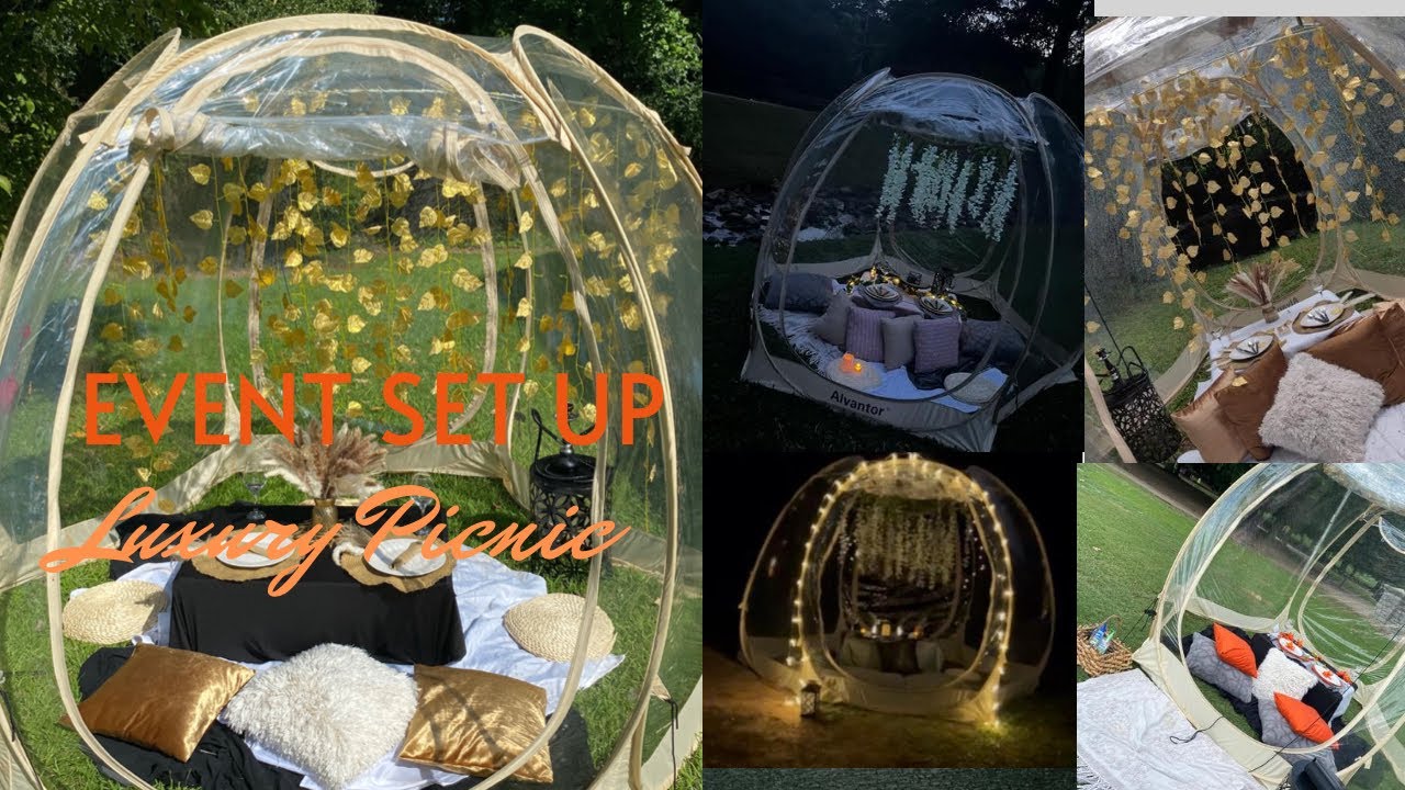 I started a Luxury Picnic Business! Set up & create content with me!