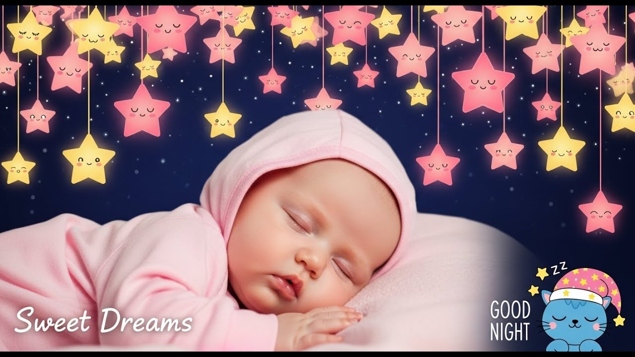 Sleep Music for Babies 🌛 Sleep Instantly 🌛 Mozart & Brahms Lullaby Within 3 Minutes