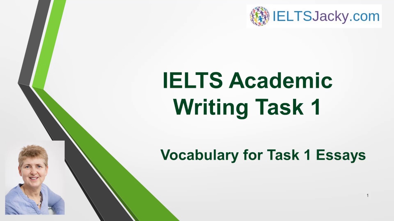 Задание 1 по академическому письму IELTS – Словарный запас для эссе Задания 1