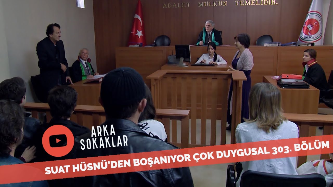 Suat Hüsnü'den Boşanıyor Mahkemede Duygusal Anlar 303. Bölüm