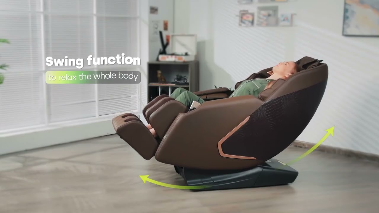 Costway Full Body Zero Gravity Massage Chair with SL Track Heat Installation-free