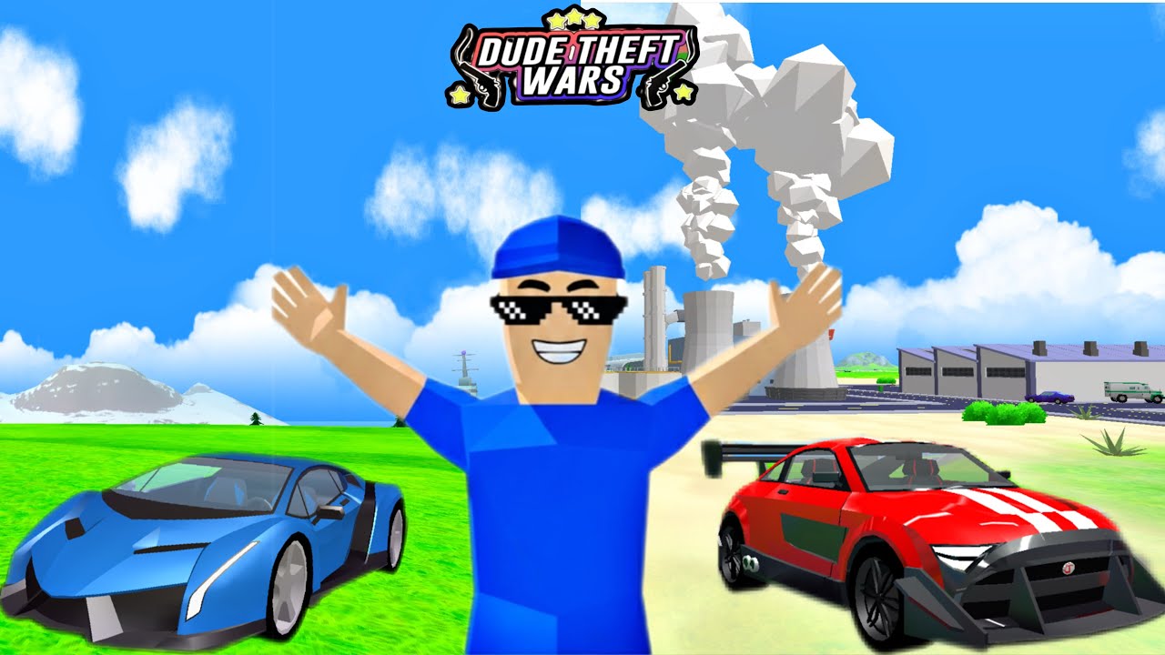 I Unlock The Most Expensive Car in Dude Theft Wars !!!😱