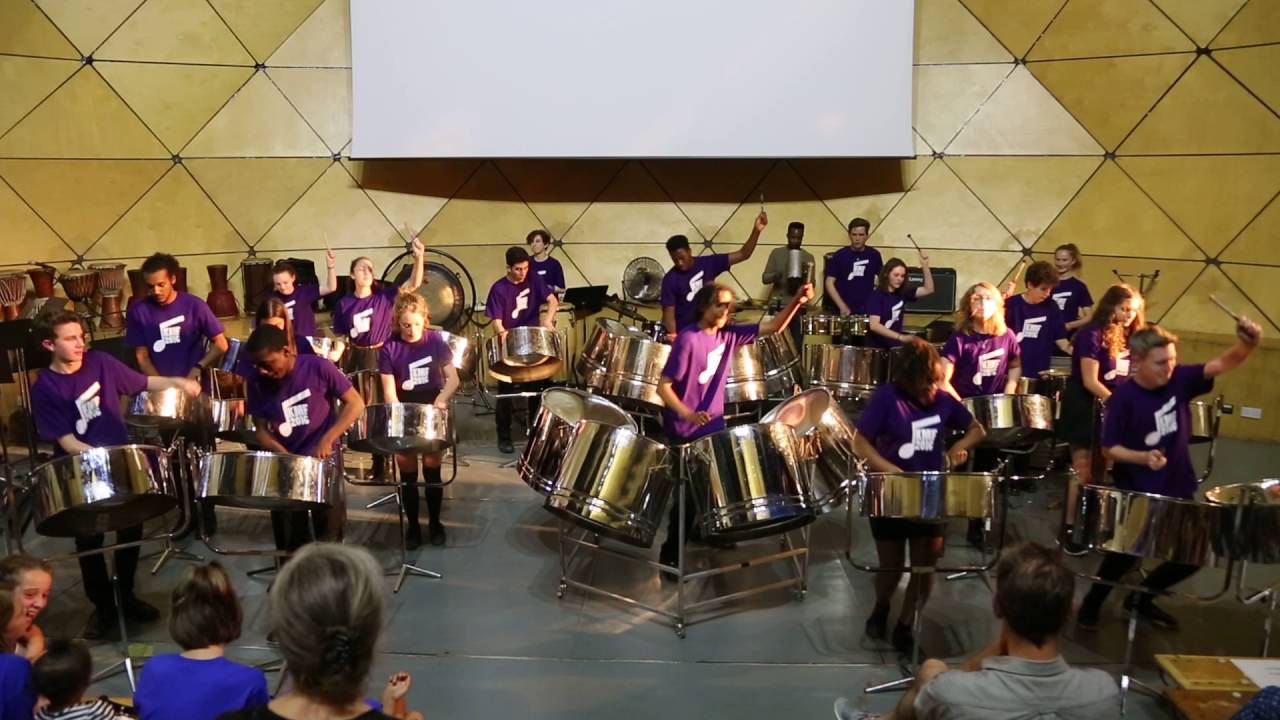 Kingsdale Foundation School's Steel Band perform 'People' by Kes