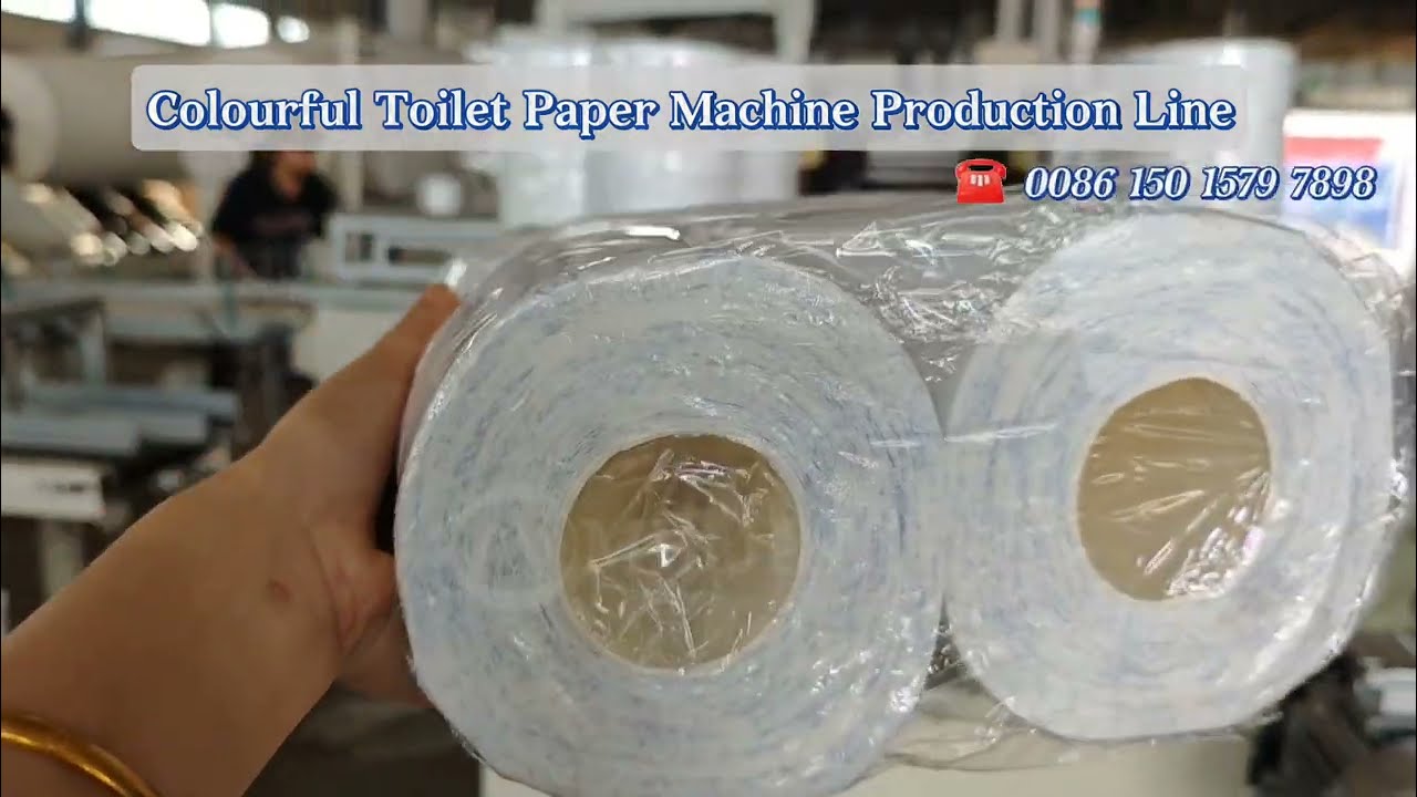 Toilet paper making machine bath tissue production line#tissuemachine#tissuepapermachine 