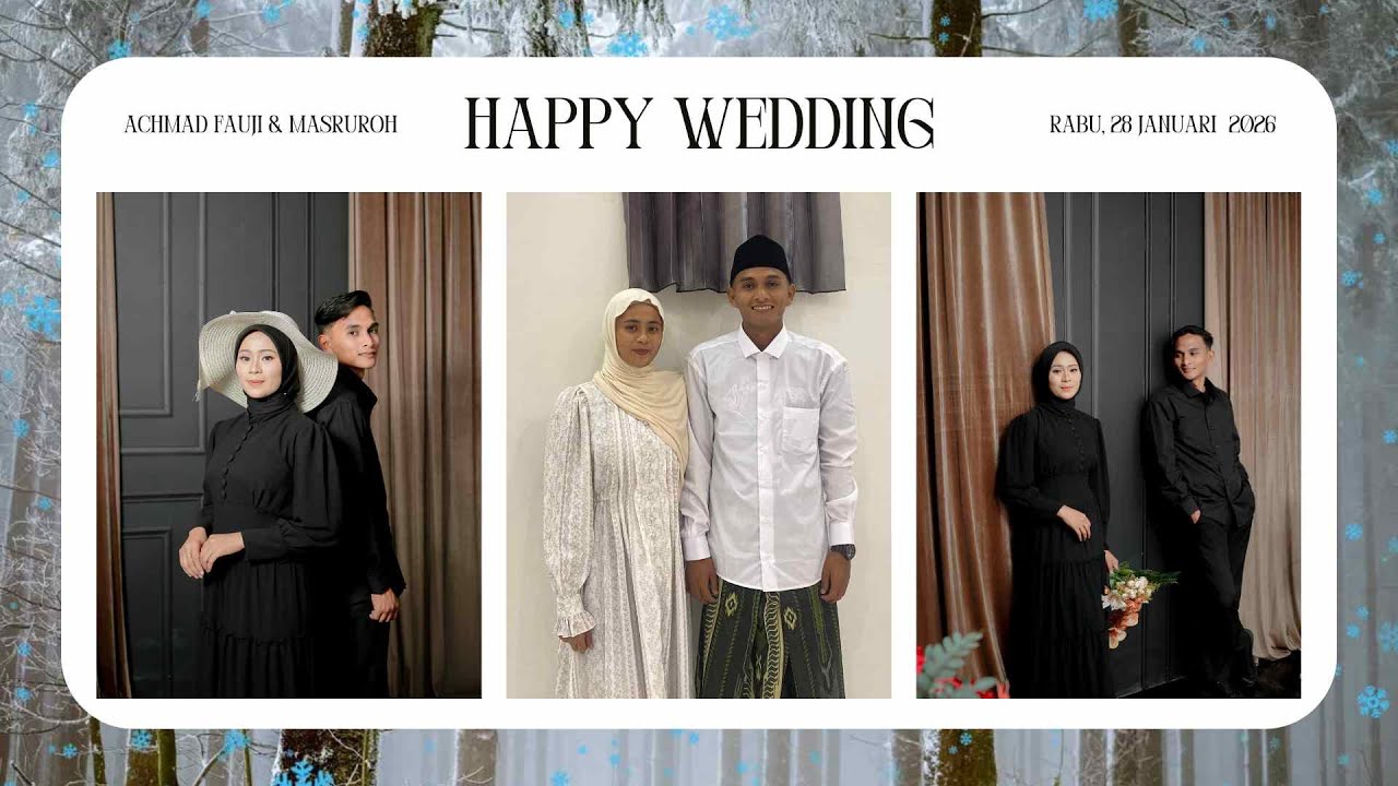 RESEPSI PERNIKAHAN ACHMAD FAUJI & MASRUROH