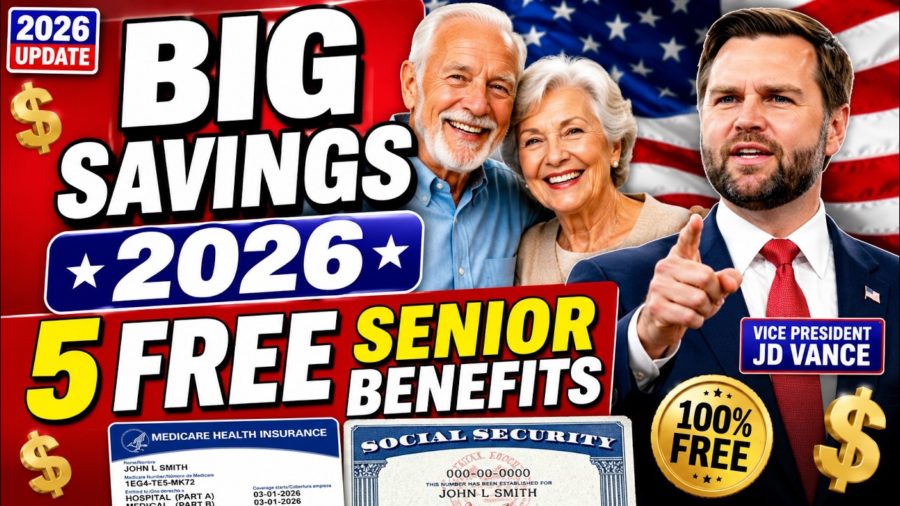 5 Hidden 2026 Senior Benefits: Save $3,000+ Every Year (No One Tells You These!)