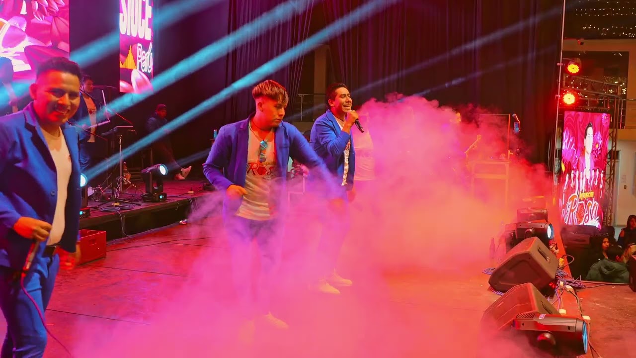 MIX DEL AMOR  AGRUPACION LA ROSA - CONCIERTO EN VIVO