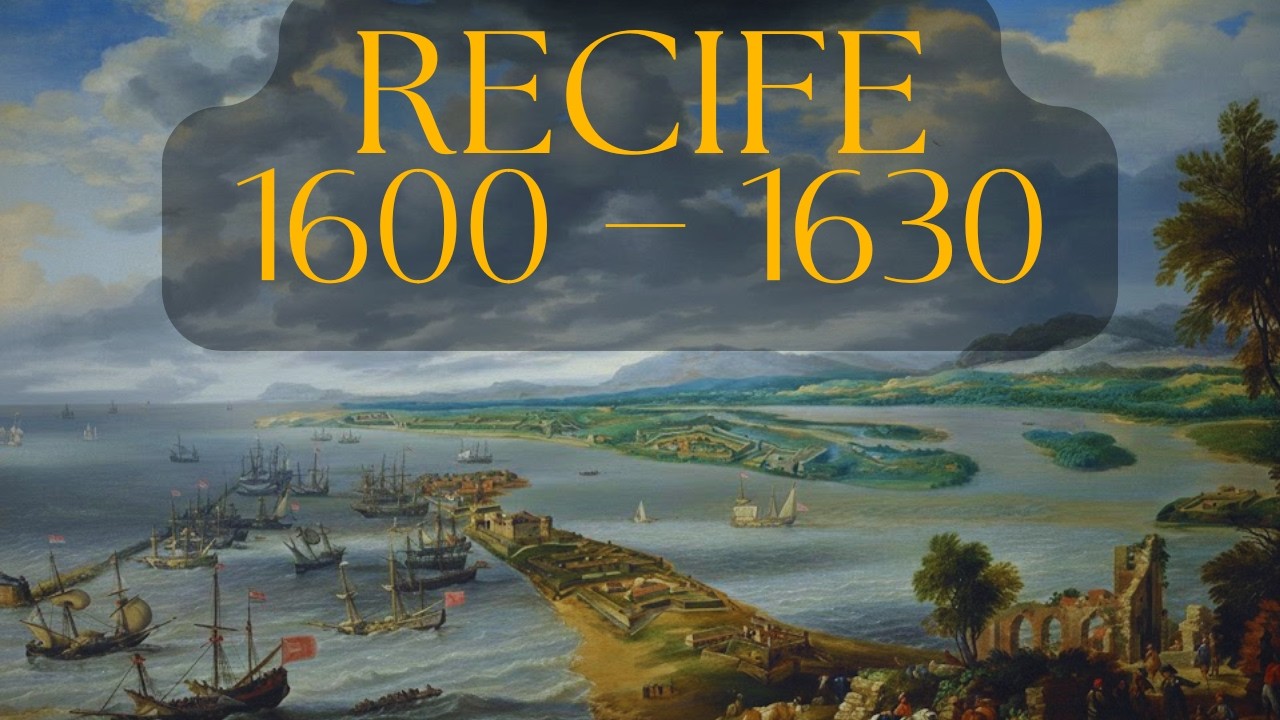 Recife nos anos 1600 | Reconstrução IA
