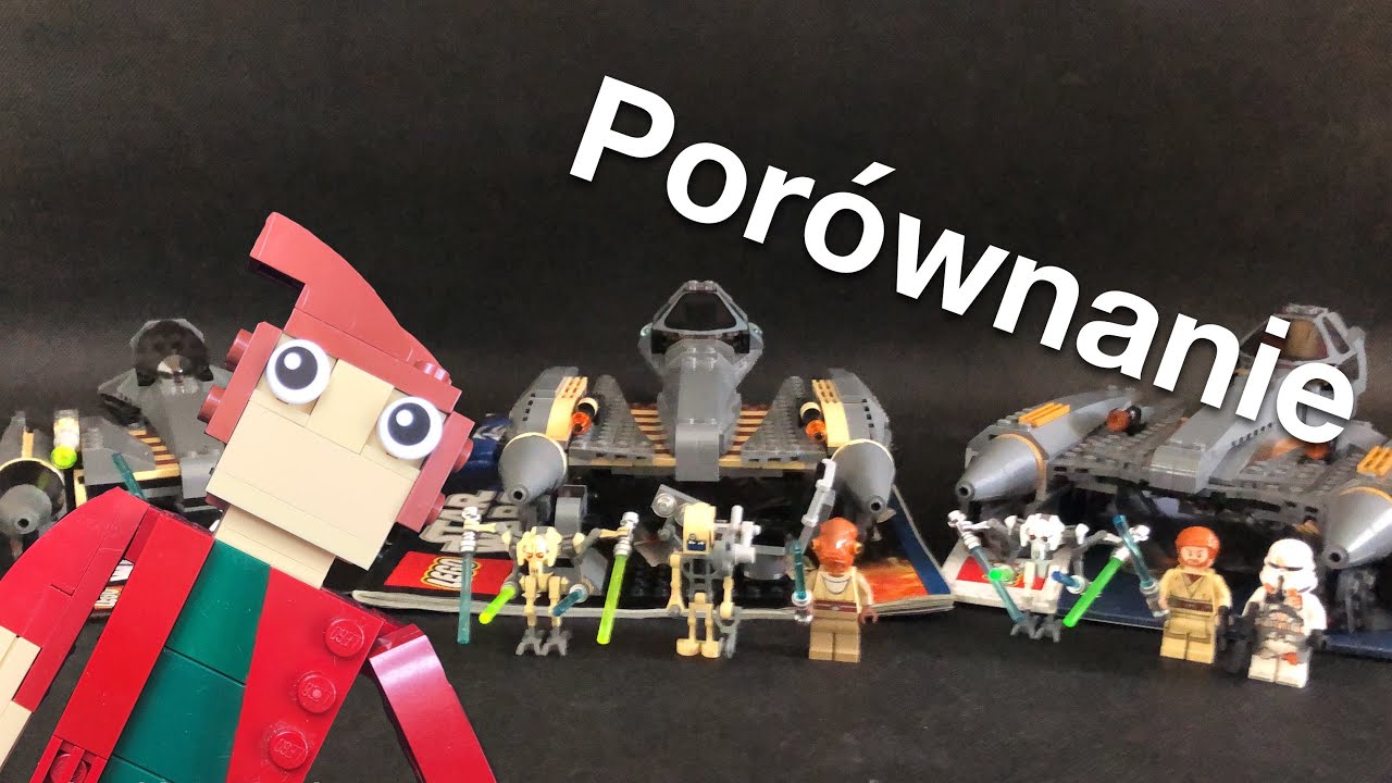 Por&oacute;wnanie LEGO Star Wars 7656 vs 8095 vs 75286