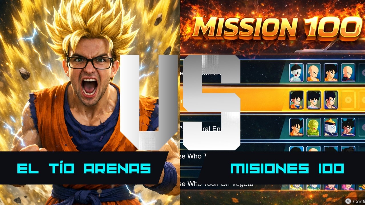 EL TÍO ARENAS VS MISIONES 100 - DRAGON BALL SPARKING ZERO - MISIONES 100 #1