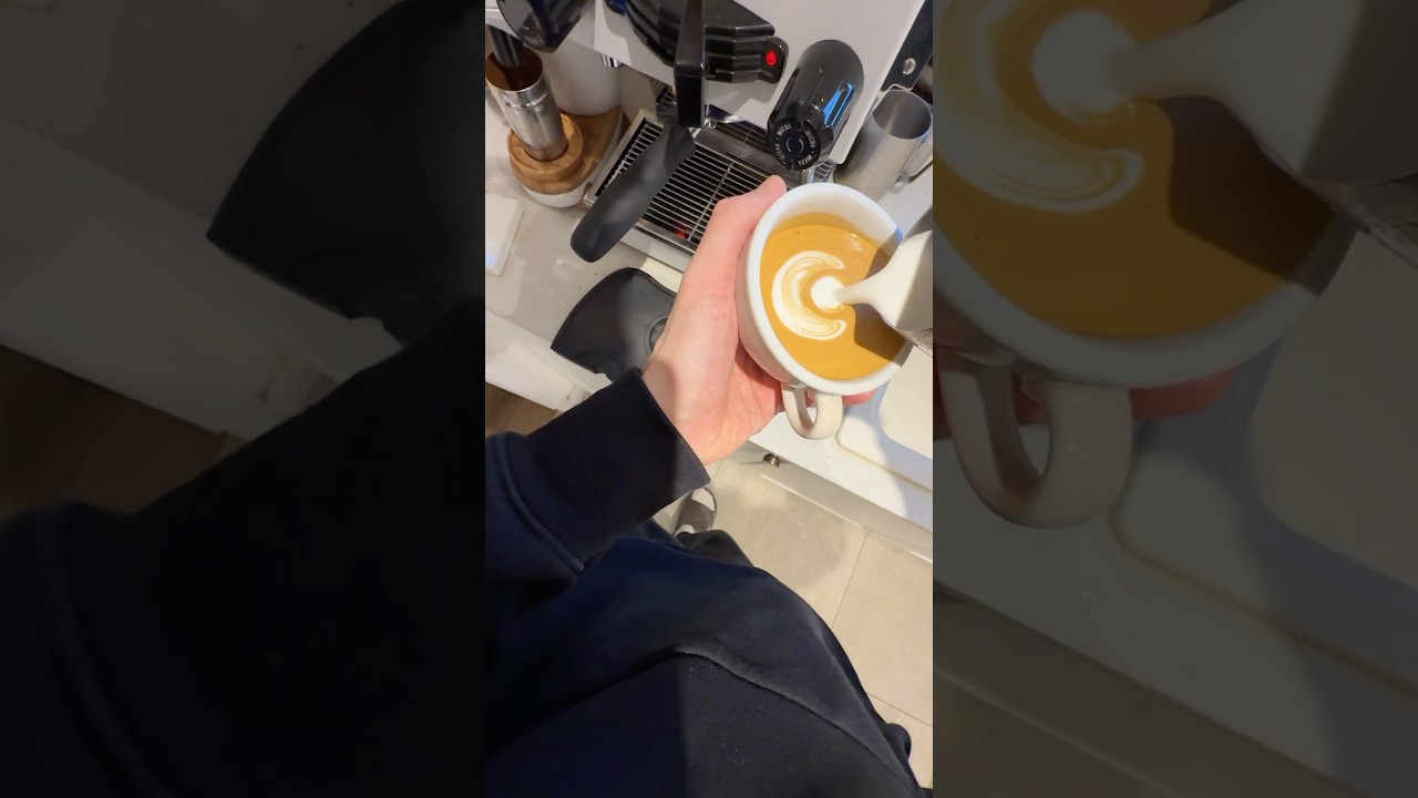 morning coffee workflow on linea micra by la marzocco