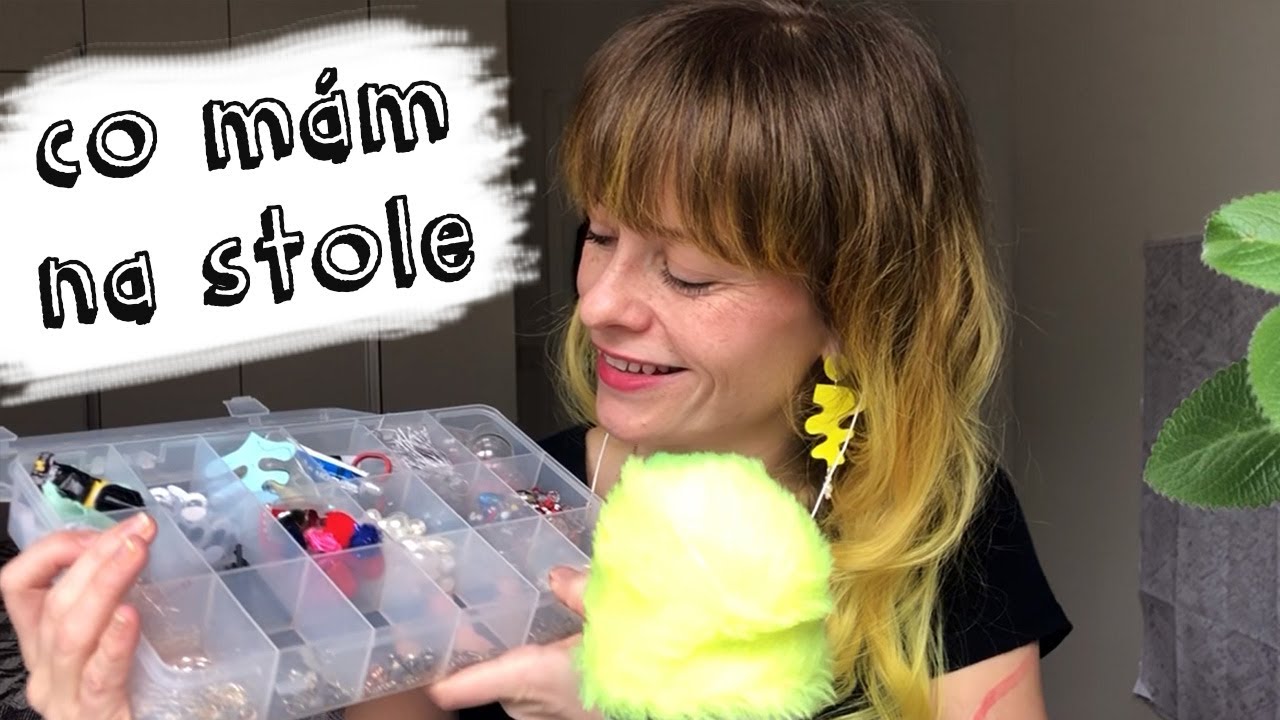 asmr cz ○○○ Z čeho a jak vyrábím bižuterii (šeptání)