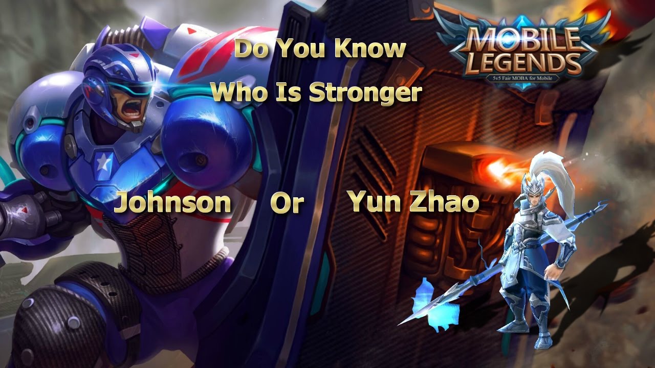 Mobile Legends Johnson Vs Yun Zhao Full Build Fight | Who Will Win?