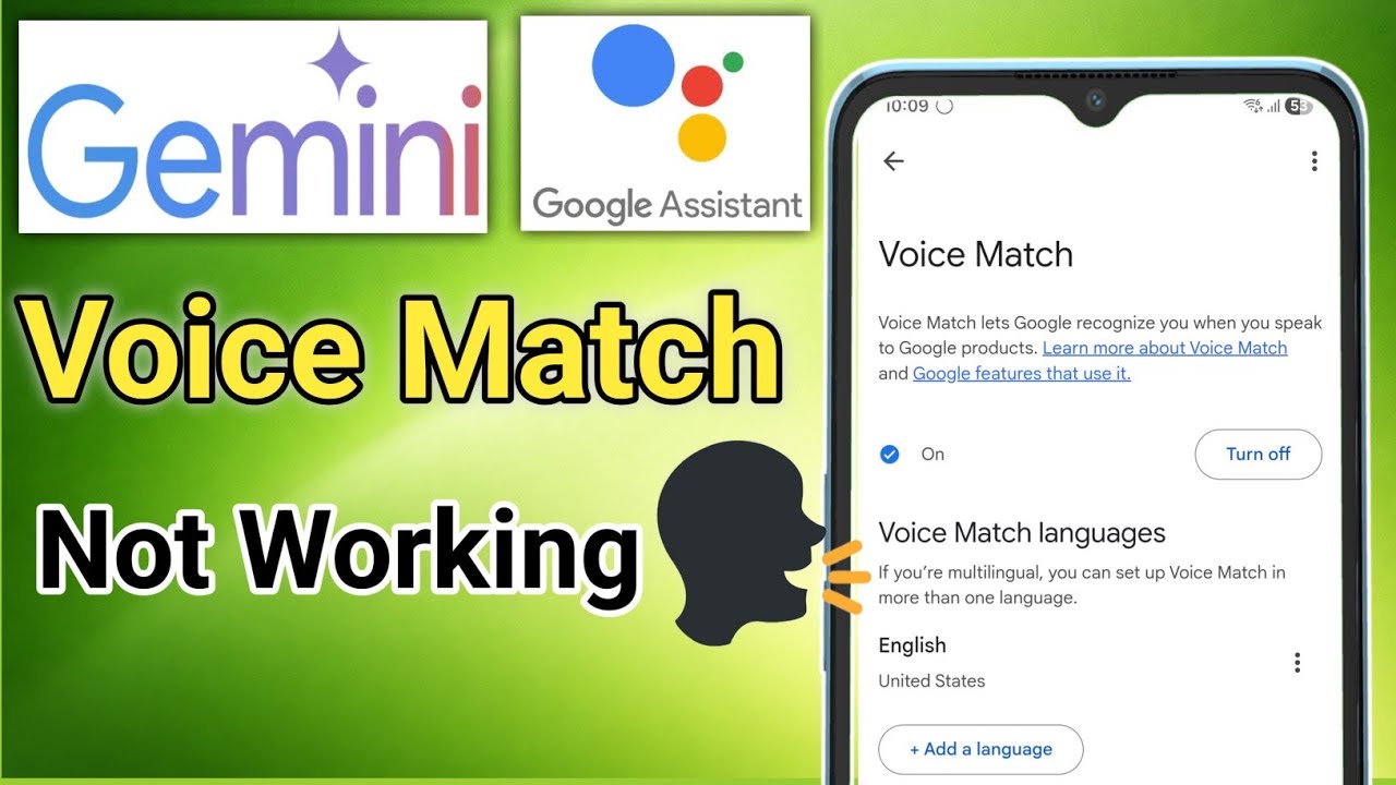 Google Assistant Voice Match Not Working | google assistant voice not working