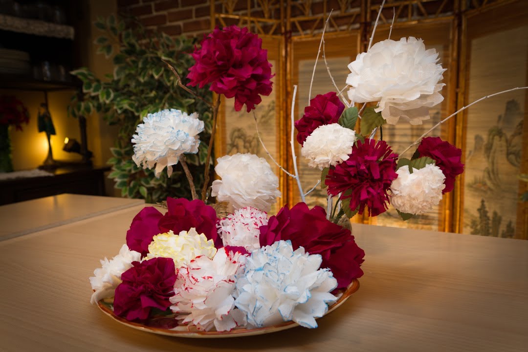 Flores de Papel de Servilletas con Javier Moyano
