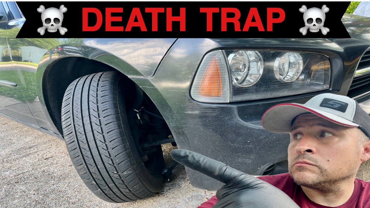 REPLACING INNER AND OUTER TIE RODS EASILY AT HOME | TOP GOOGLE SEARCH FOR DODGE CHARGER REPAIR.