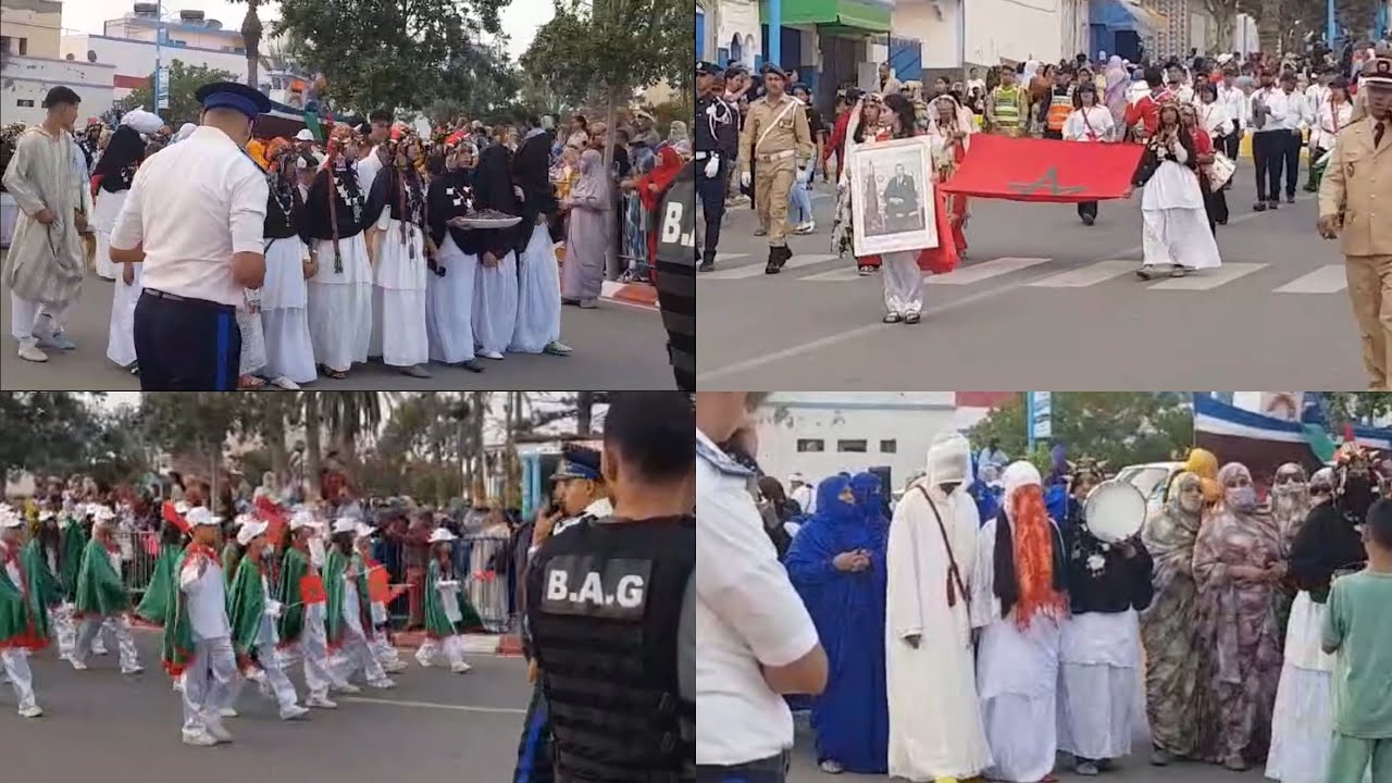 اليوم الثالث كرنفال مهرجان سيدي افني / المغرب