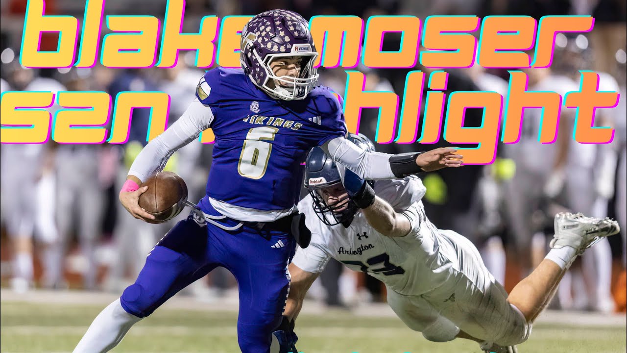 QB BLAKE MOSER ‘27 - 55 TD SZN HIGHLIGHT - 1st TEAM ALL STATE - LAKE STEVENS, WA.