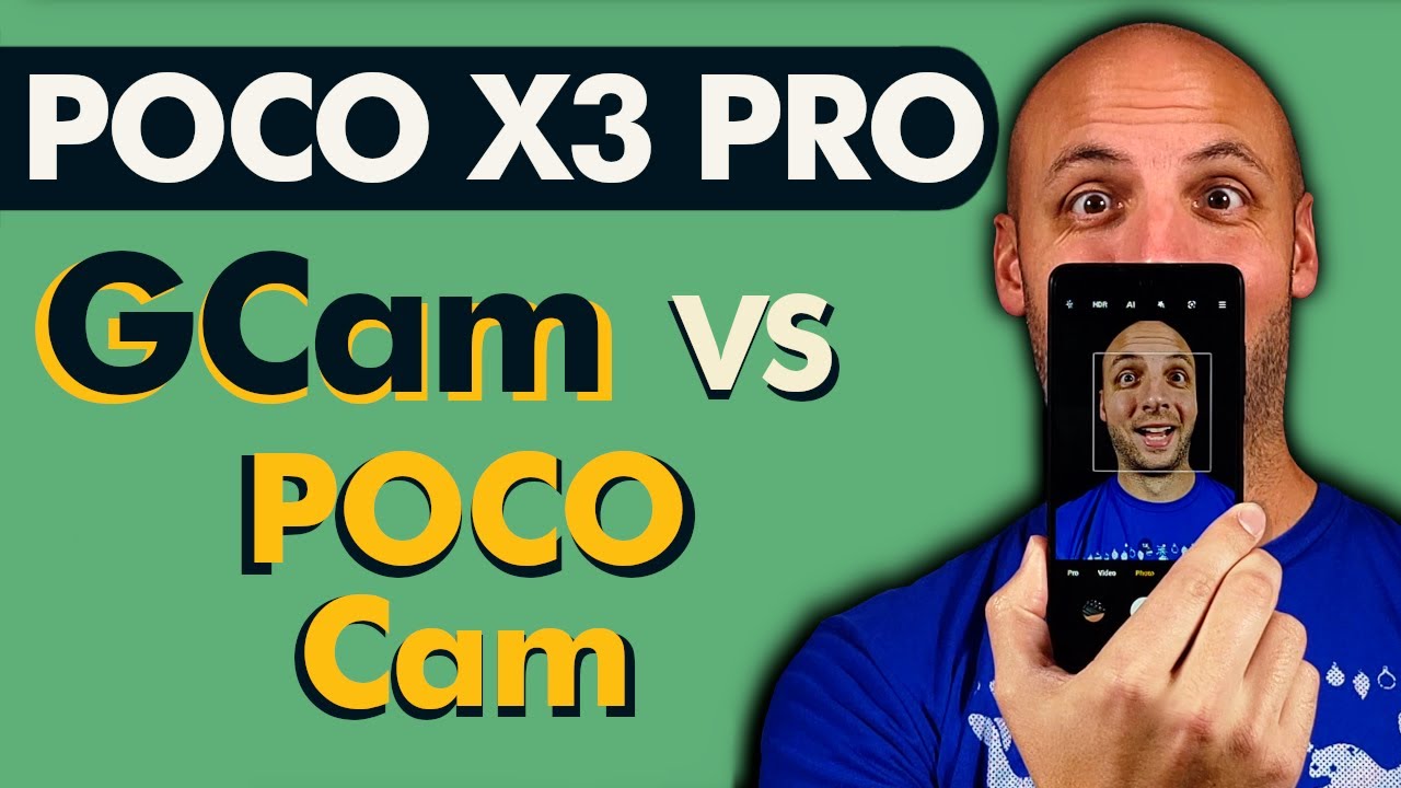 GCam Poco X3 Pro (GCam vs Stock Poco Cam)