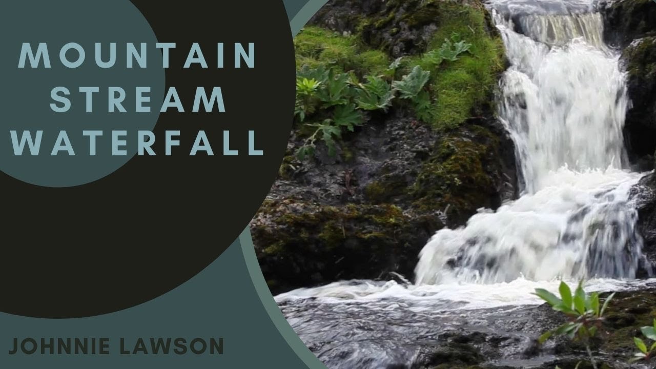 Forest Waterfall Nature Sounds - Mountain Stream Waterfall - 8 Hour Birdsong - Relaxing Series Ep.19