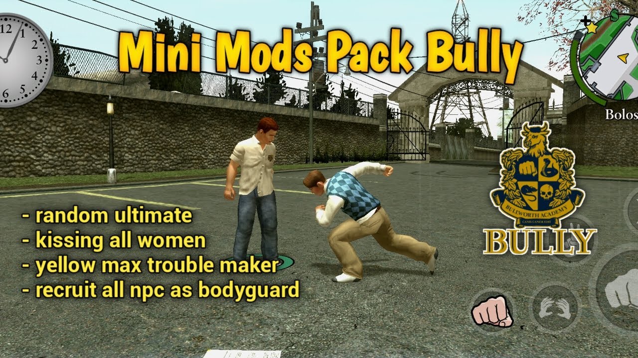 Mini Mods Pack Bully | mod bully #18