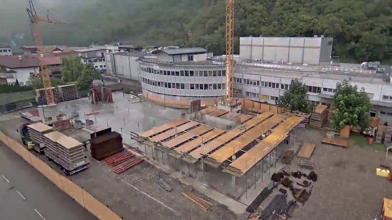 Headquarter Dr. Schär TIMELAPSE 2017