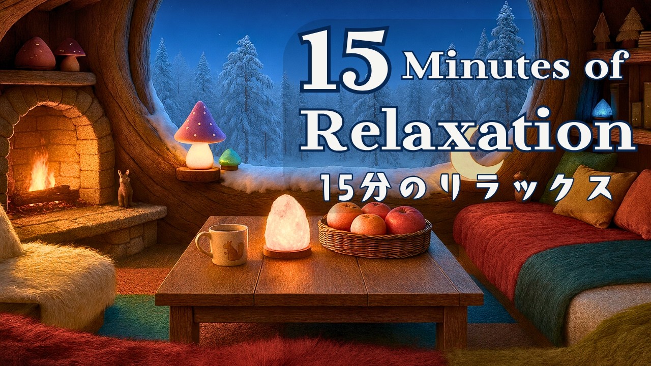【Mystic Music】Spirit’s Ancient Tree ❄️ Day to Night 15 Mins Fantasy ✨ Ep.78 🏡
