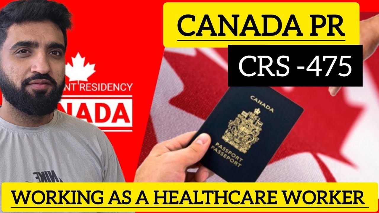 Reality of Canada PR In healthcare category? Latest CRS Draw. 🇨🇦 #canada #students