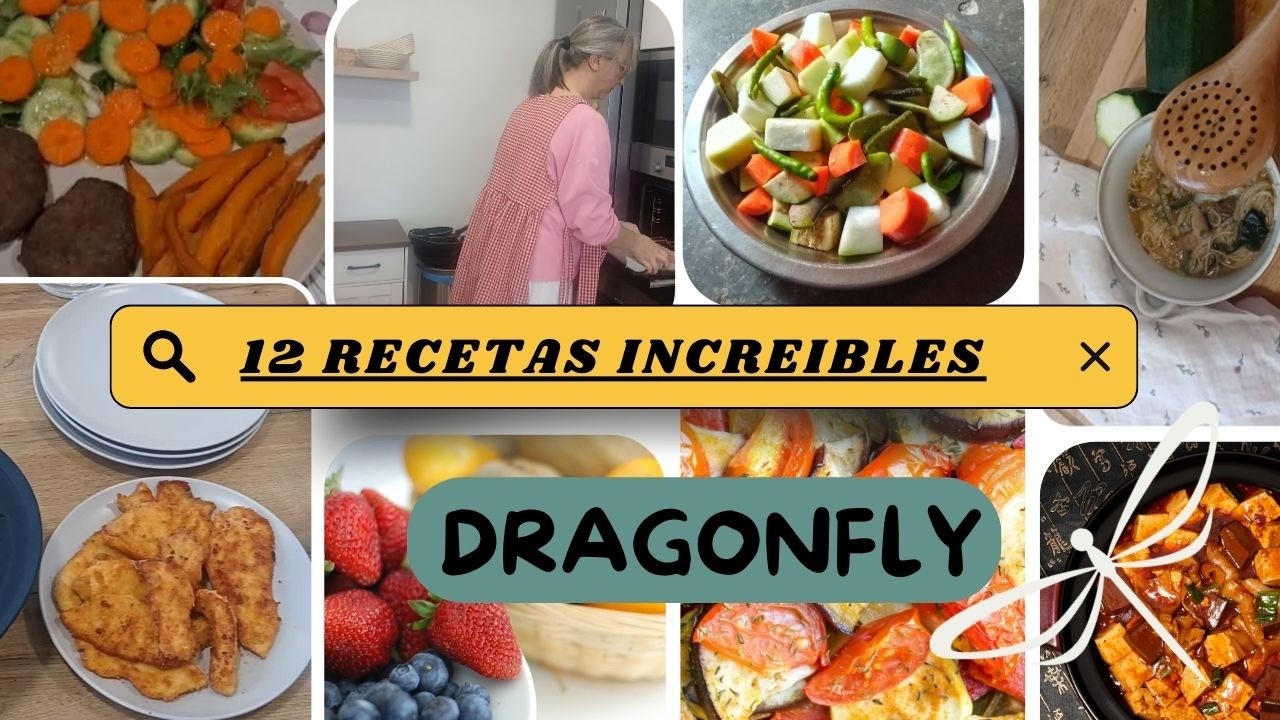 ✨12 RECETAS FÁCILES Y RIQUÍSIMAS!!!!! Ideales para principiantes en la cocina😘