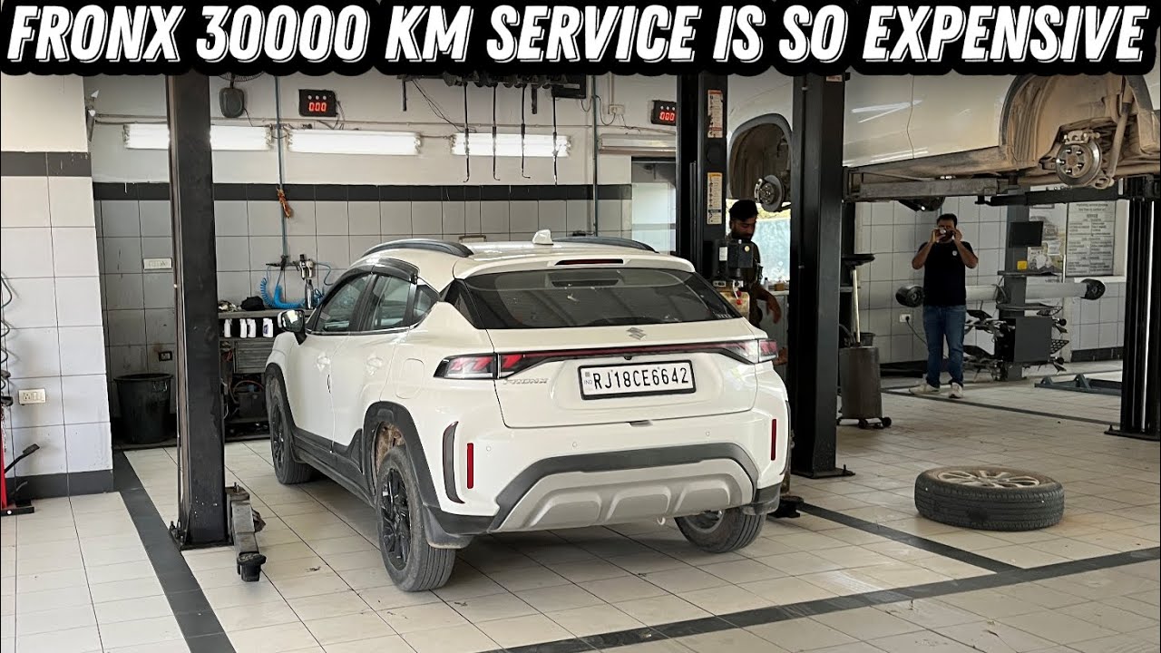 MARUTI SUZUKI FRONX DELTA PLUS 1.2 की 5TH और 30000 KM वाली SERVICE पर आया मोटा BILL || Vikas Sharma