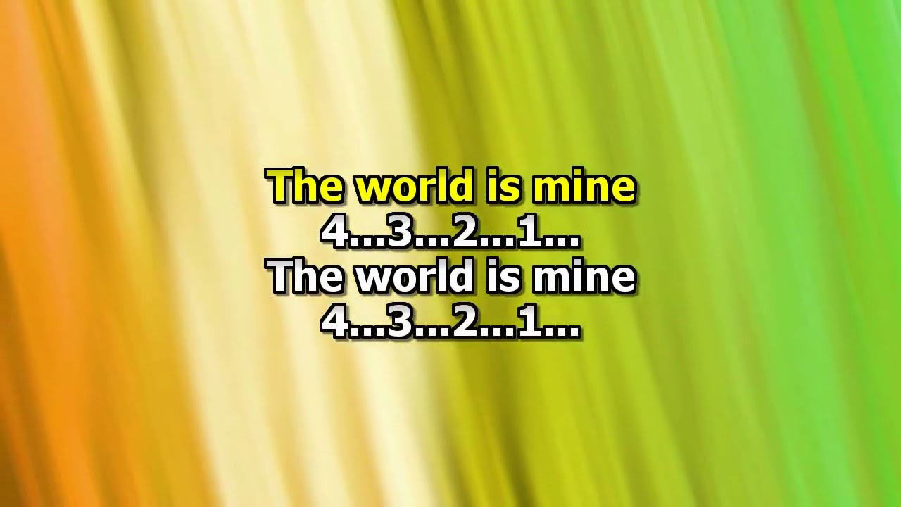 David Guetta - The World is Mine (Karaokê)