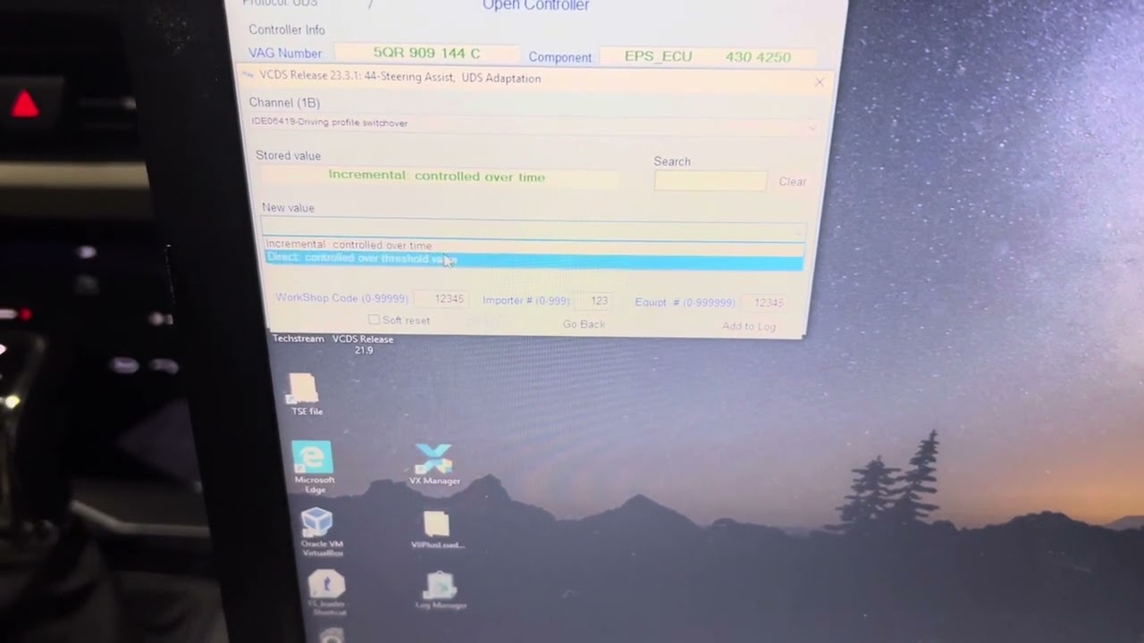 Skoda VW Throttle response tweak VCDS