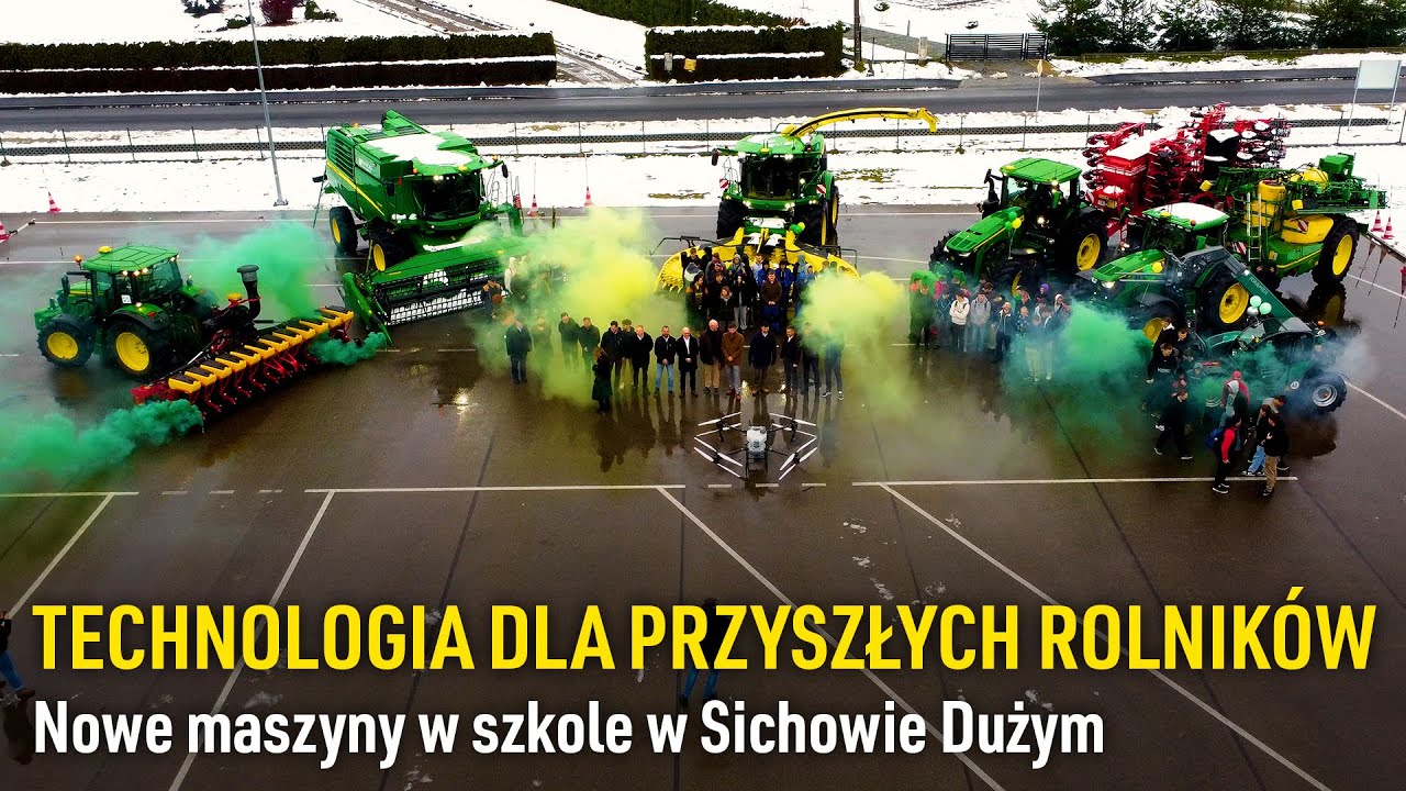 Technologia dla przyszłych rolników! Wydanie maszyn w szkole w Sichowie Dużym! | Wanicki Agro