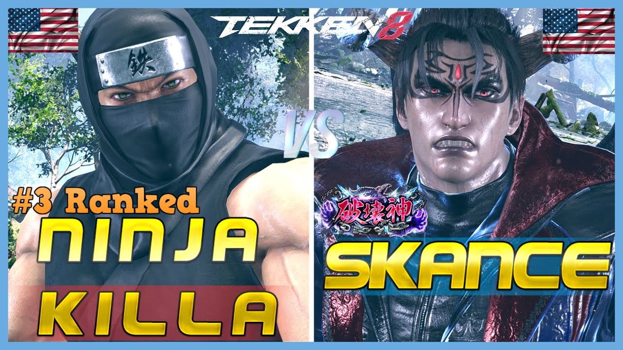 Tekken 8 ▰ NINJAKILLA (#3 Ranked Law) Vs SKANCE (Devil Jin) ▰ Ranked Matches