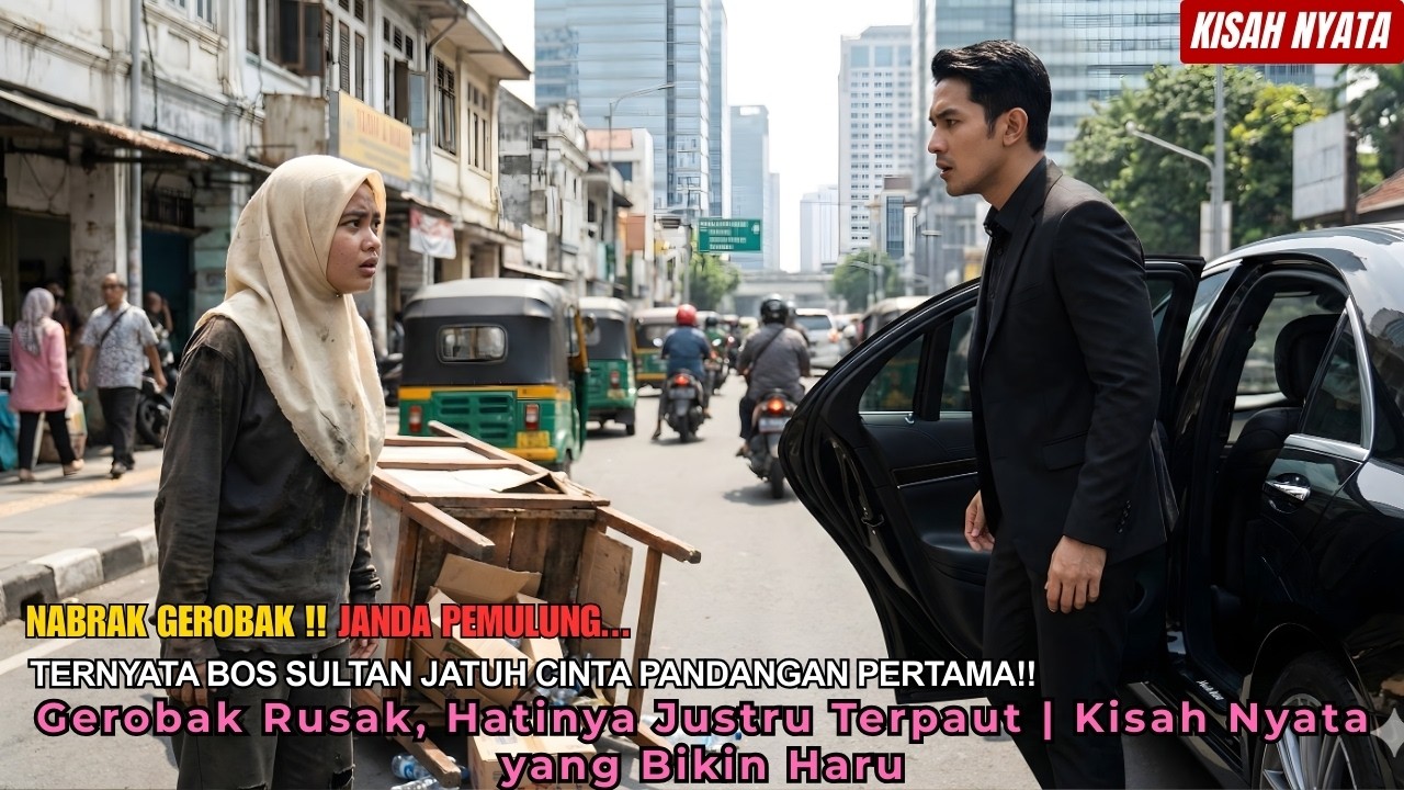 Nabrak Gerobak Pemulung, BOS SULTAN Malah Ngajak Nikah! Dikira Gila, Ternyata