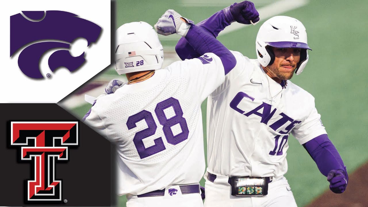 #14 Texas Tech vs Kansas State Baseball Highlights | CLOSE GAME | College Baseball Highlights 2023