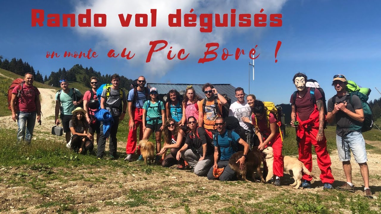 Rando vol déguisés on monte au pic Boré !
