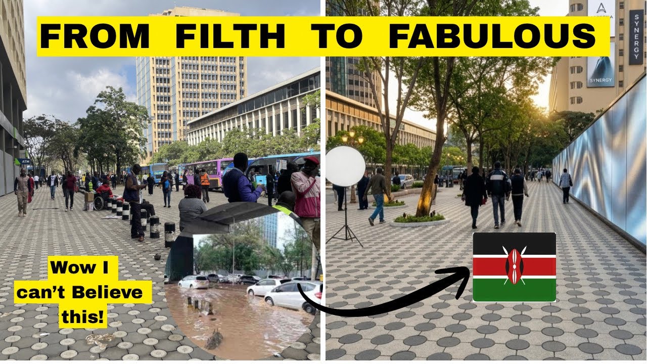 NAIROBI’s “IMPOSSIBLE” Transformation?! Kencom Gets NEW Cabro & Perfect Order 🇰🇪