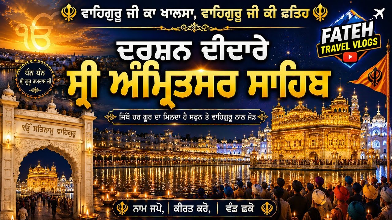 Darshan didare sri sachkhand sahib Amritsar sahib 🙏🙏
