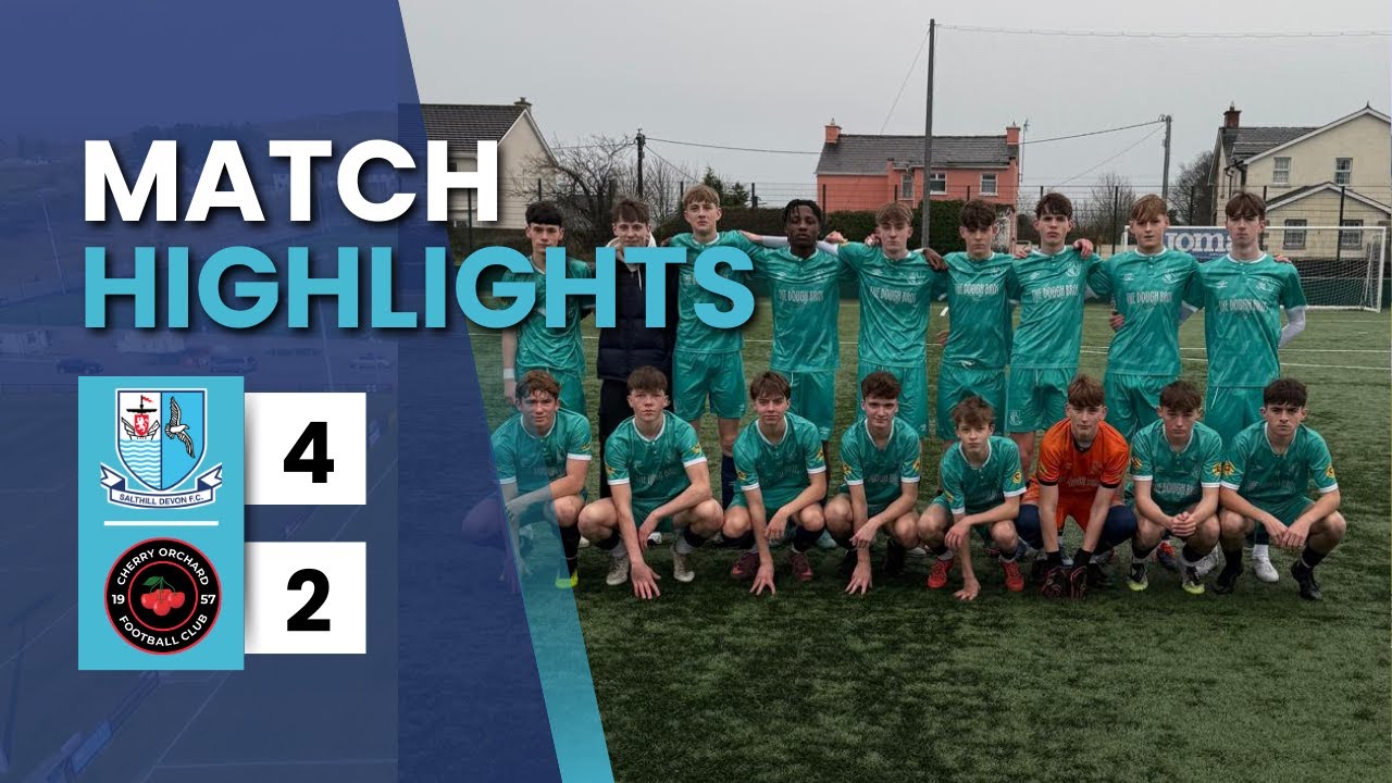 Salthill Devon U17 V Cherry Orchard
