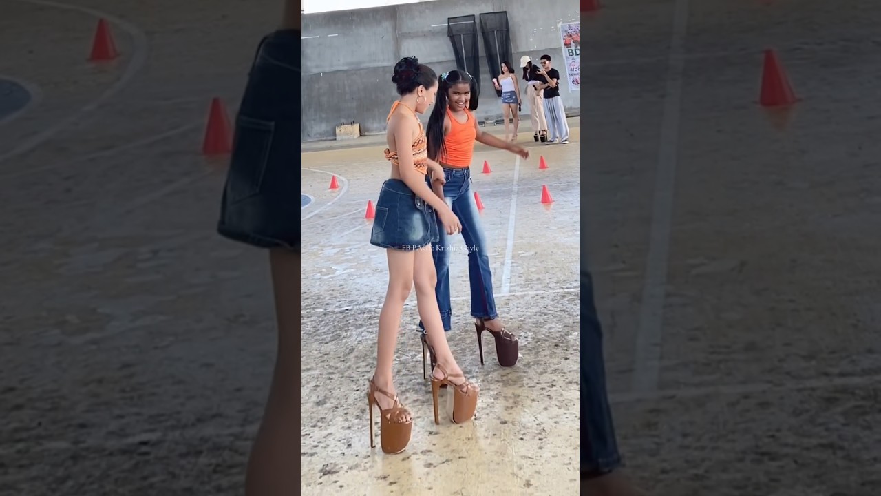 Too Glam to Wobble ❤️ || high heel 👠#highlights#fypジ#DVMA #model #heels @Maytripolii
