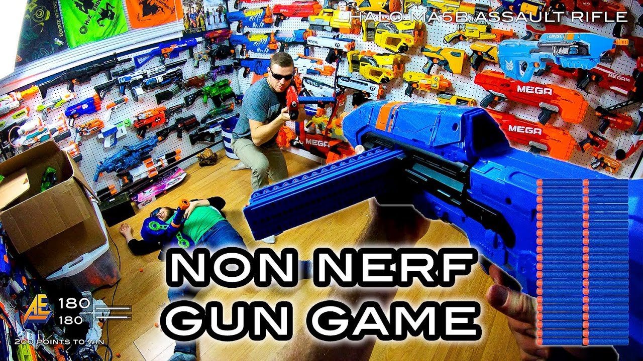 ИГРА С РУКОЯТКОЙ NERF | ИЗДАНИЕ БЕЗ NERF! (Шутер от первого лица в 4K!)