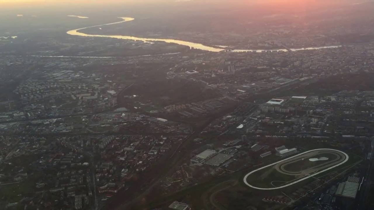 Take off from BUDAPEST