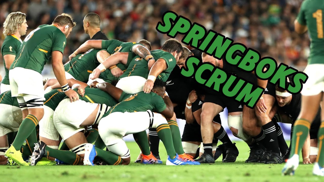 The worlds most destructive scrum of all time - the Springboks