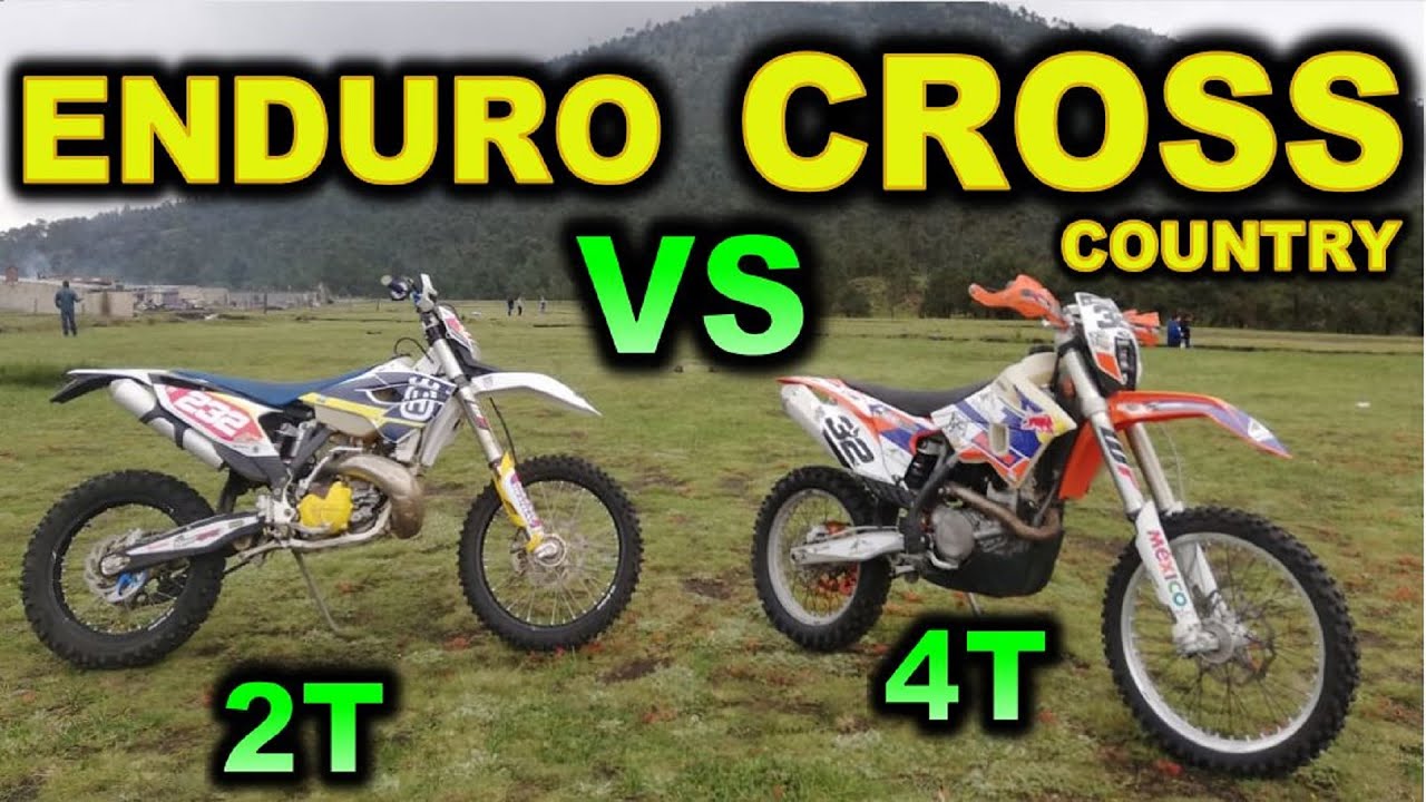 MOTO ENDURO 2T VS CROSS COUTRY 4T¿CUÁL ES LA DIFERENCIA ? | BLITZ RIDER
