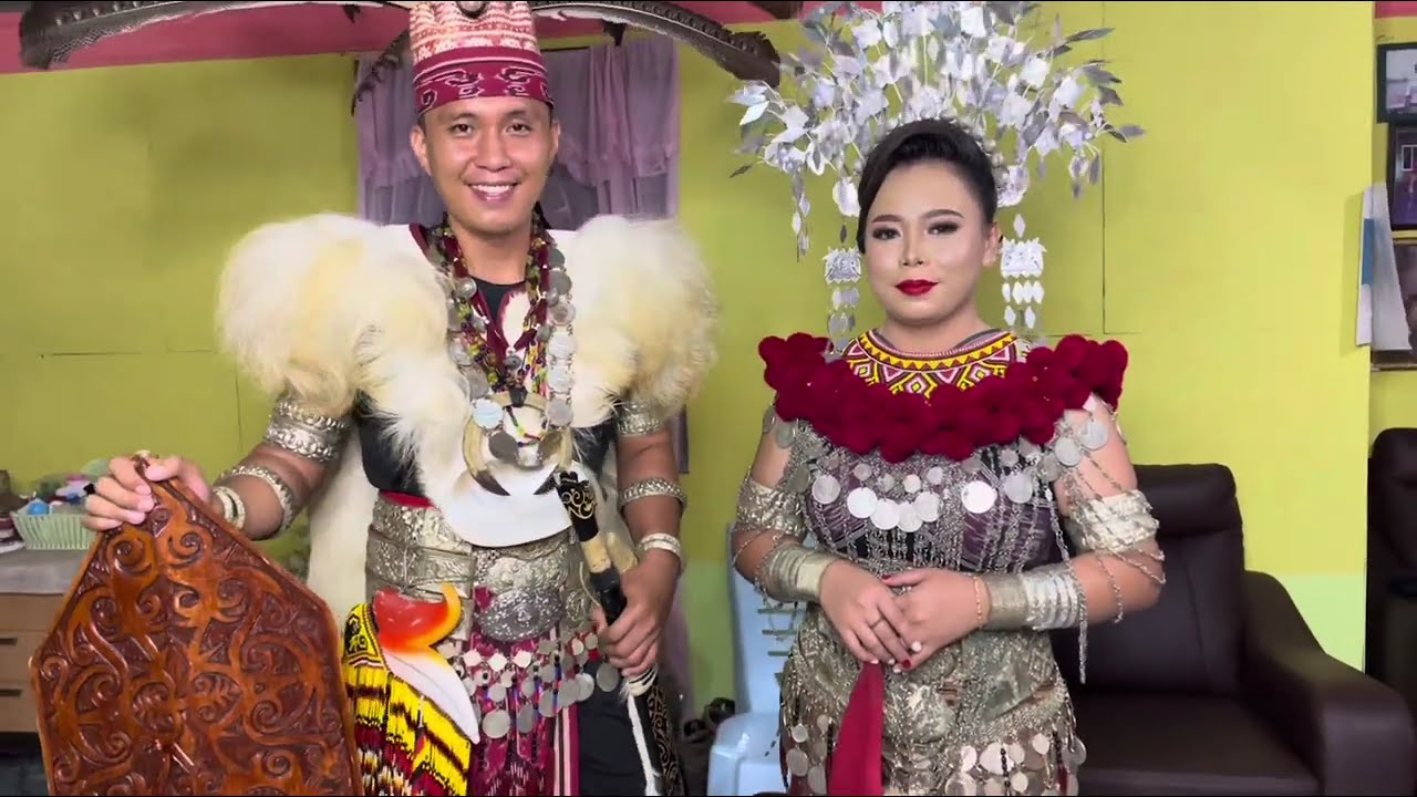 PASSIN❤️SABAH//Majlis Perkahwinan Baju Tradisi Iban & Pakaian Sabah //Cover Lagu Ditemu Petara