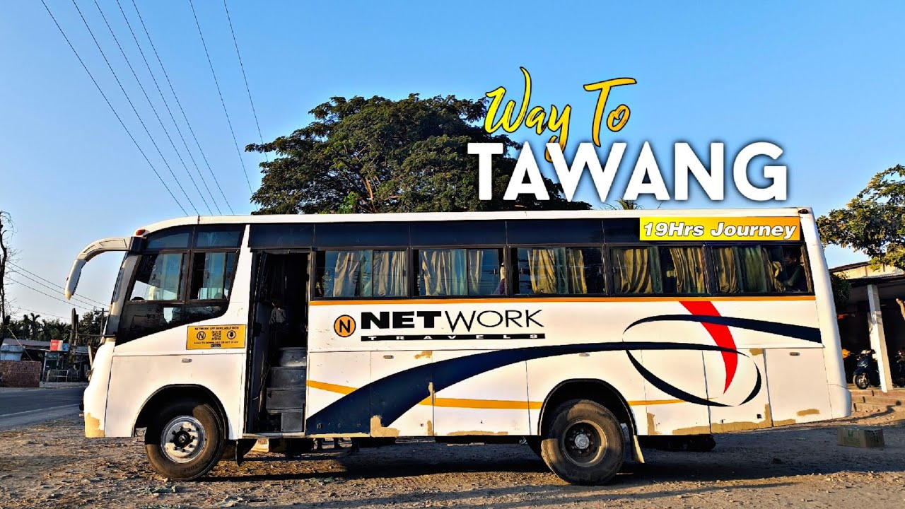 Guwahati to Tawang by Bus: A Breathtaking Journey Through Northeast India! | Beryl YT
